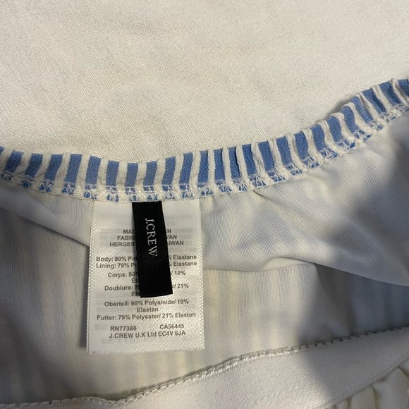 J.Crew Straples Swimsuit - Seersucker - 6 - Picture 5 of 5